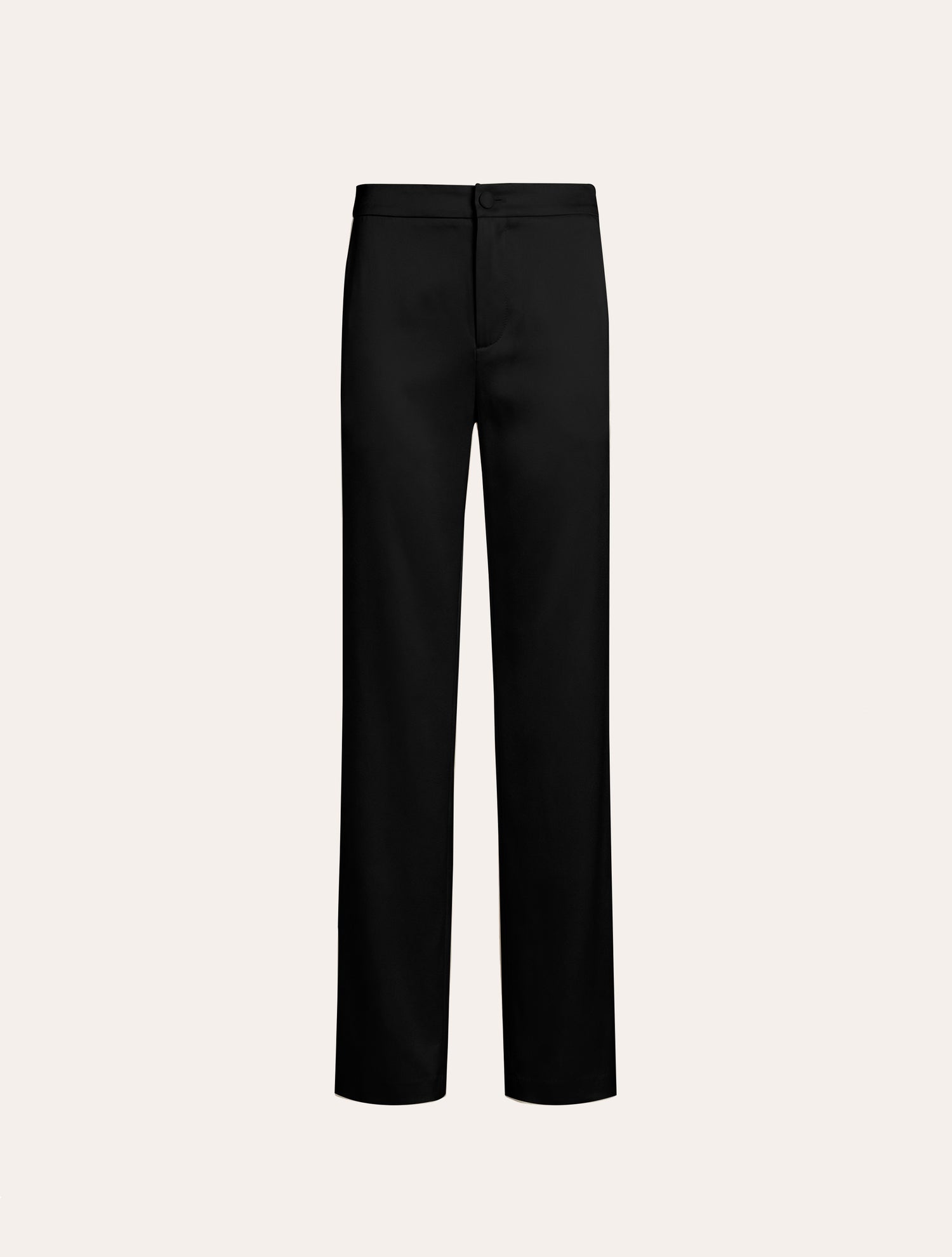 Straight Leg Tailored  Pants in Black